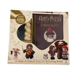 NIB Harry Potter & Dobby Wizarding World Doll Crochet Kit Set